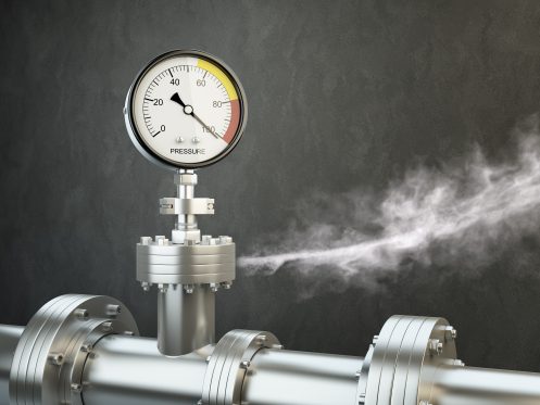 leak on pipe